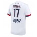 Tanie Strój piłkarski Paris Saint-Germain Vitinha #17 Koszulka Wyjazdowej 2025-26 Krótkie Rękawy